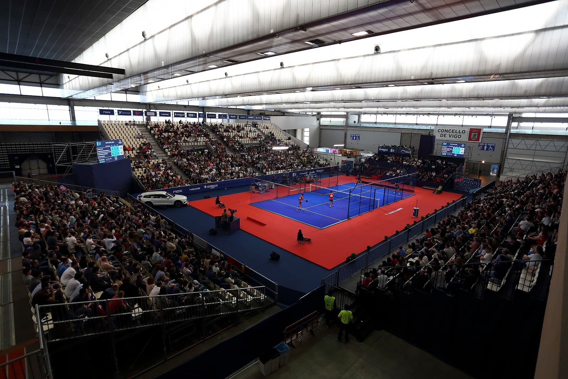 Pertandingan padel PRAXA Sports